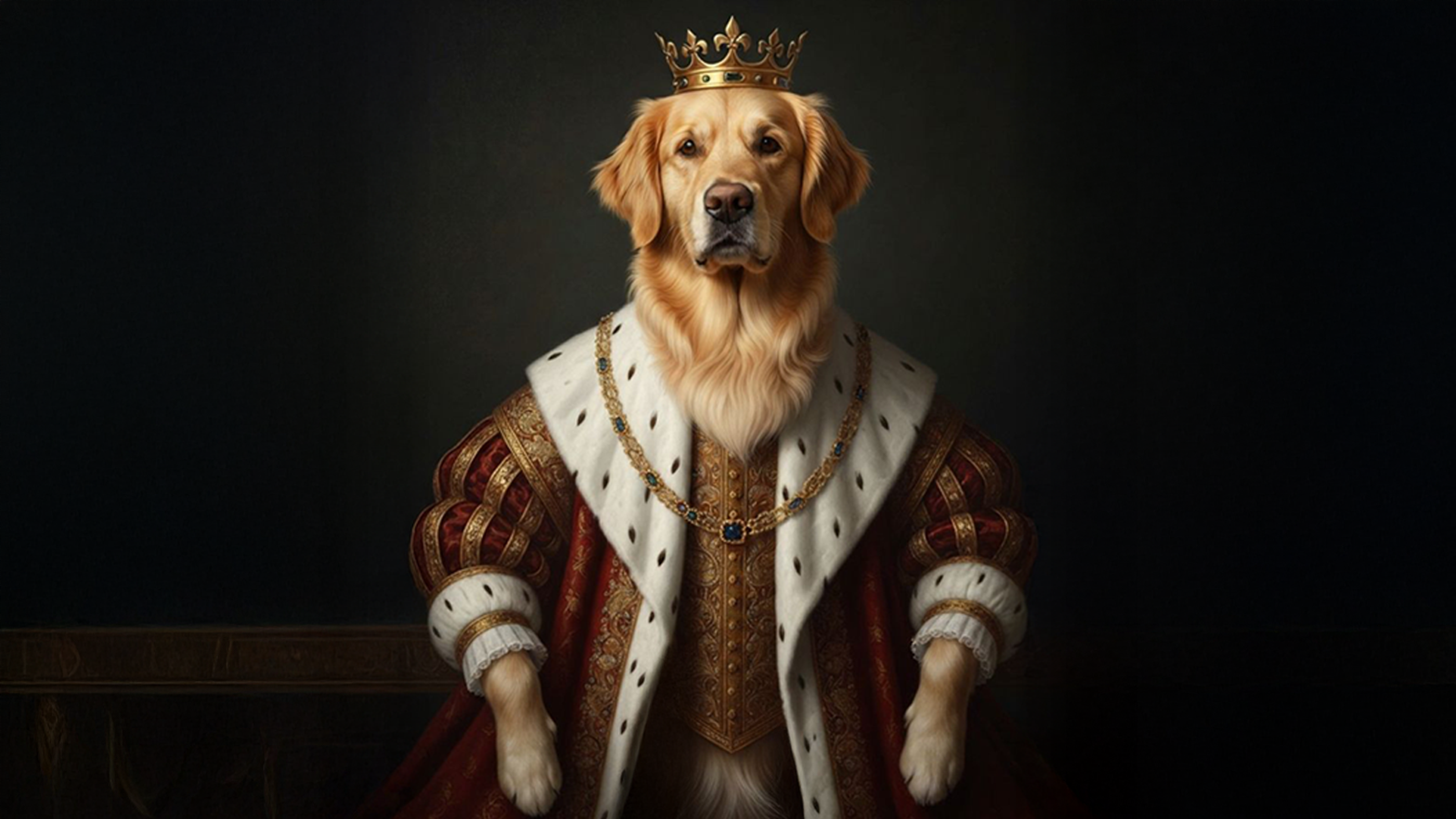 FluffyFriends King pet portrait theme